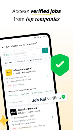 Скриншот 2 — Job Hai - Search Job, Vacancy