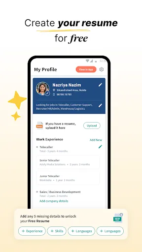Скриншот 8 — Job Hai - Search Job, Vacancy