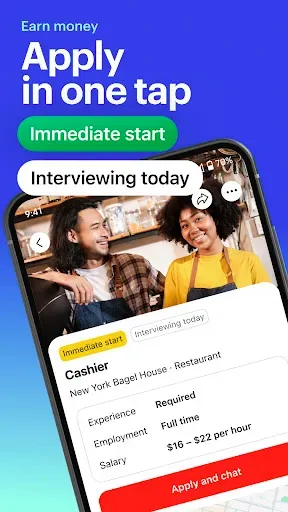 Скриншот 2 — JOB TODAY: Hire & Find Jobs