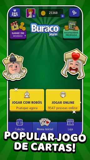 Скриншот 2 — Buraco Jogatina: Jogo Canastra