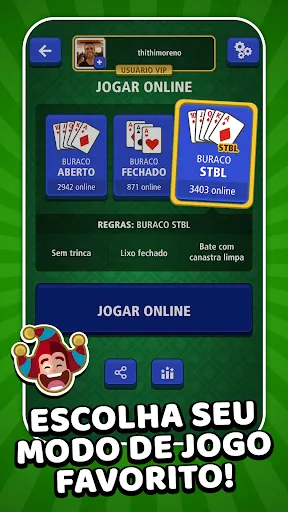 Скриншот 3 — Buraco Jogatina: Jogo Canastra