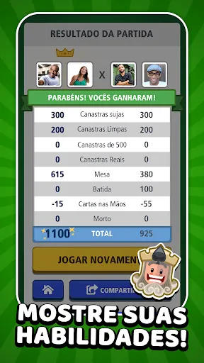 Скриншот 4 — Buraco Jogatina: Jogo Canastra
