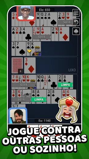 Скриншот 5 — Buraco Jogatina: Jogo Canastra
