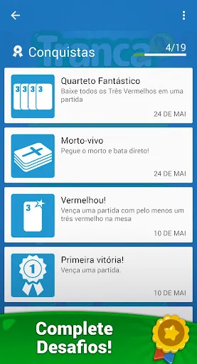 Скриншот 7 — Tranca Jogatina: Jogo de Carta