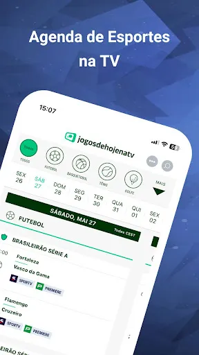 Скриншот 3 — Jogos de hoje na TV
