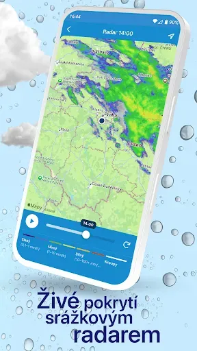 Скриншот 3 — In-počasí: Předpověď a Radar