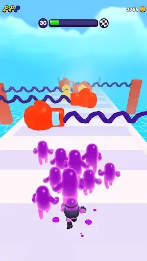 Скриншот 2 — Join Blob Clash 3D: Блоб, беги