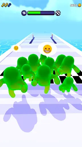 Скриншот 8 — Join Blob Clash 3D: Блоб, беги