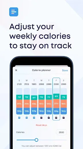 Скриншот 4 — Carbon - Macro Coach & Tracker