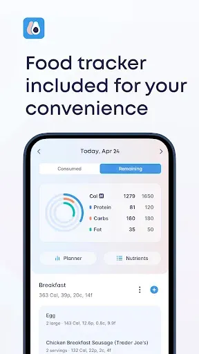 Скриншот 7 — Carbon - Macro Coach & Tracker