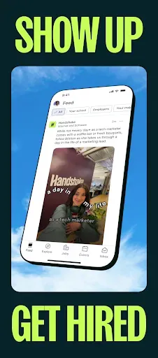 Скриншот 1 — Handshake Jobs & New Careers