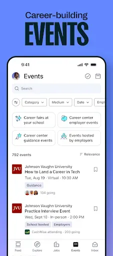 Скриншот 4 — Handshake Jobs & New Careers