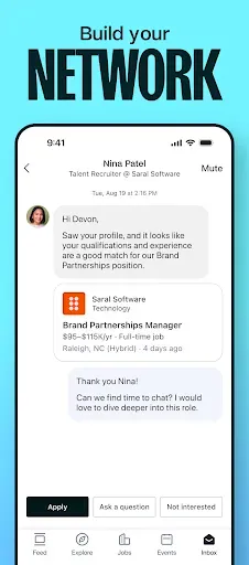 Скриншот 5 — Handshake Jobs & New Careers