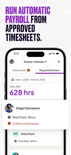 Скриншот 5 — Homebase: Scheduling & Payroll