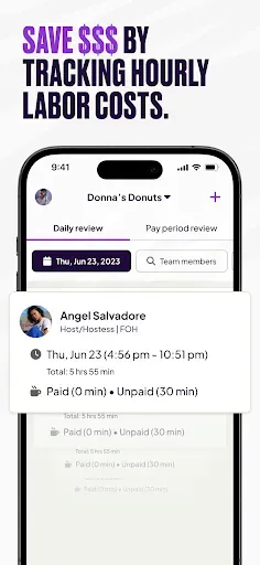 Скриншот 7 — Homebase: Scheduling & Payroll