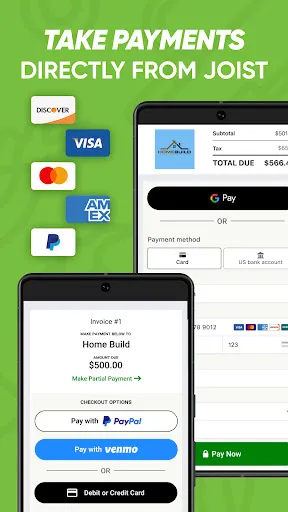 Скриншот 4 — Joist Invoice & Estimate App
