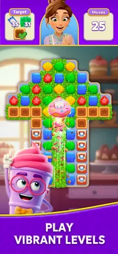 Скриншот 2 — Jolly Match 3 - Игра Tри в Ряд