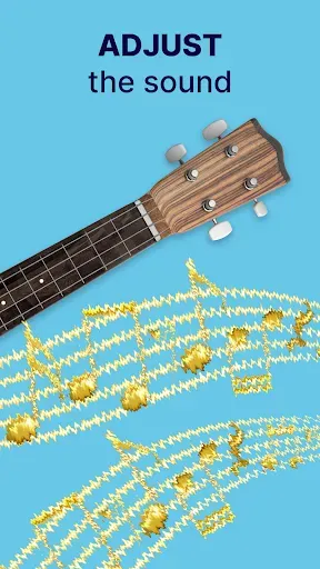 Скриншот 2 — Ukulele Tuner - Simple Tuner