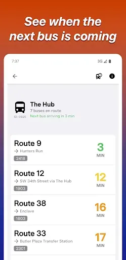 Скриншот 1 — NaviGator for Gainesville RTS