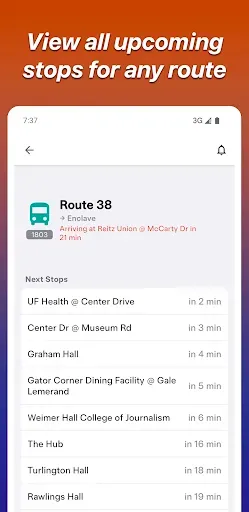 Скриншот 3 — NaviGator for Gainesville RTS