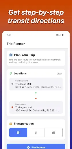 Скриншот 5 — NaviGator for Gainesville RTS