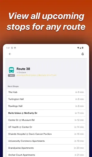Скриншот 8 — NaviGator for Gainesville RTS