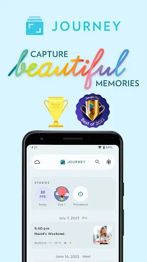Скриншот 1 — Journey: Diary, Journal