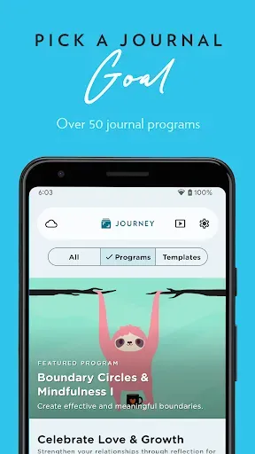 Скриншот 2 — Journey: Diary, Journal