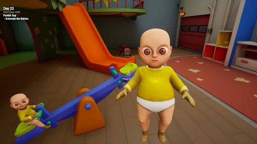 Скриншот 8 — The Baby in Yellow Game