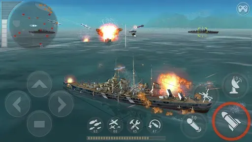 Скриншот 1 — Морская битва: Мировая война