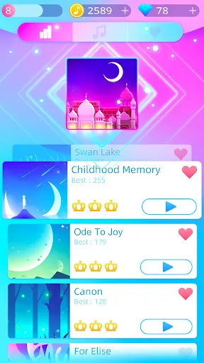 Скриншот 4 — Пианино игра-Музыкальная игра