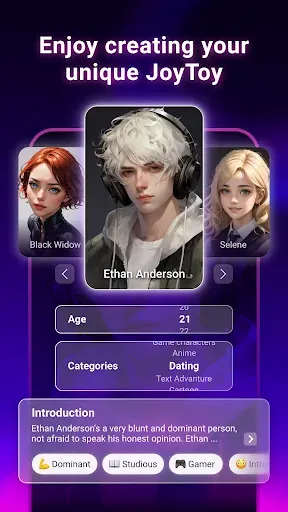 Скриншот 2 — Joyland:Chat with AI Character