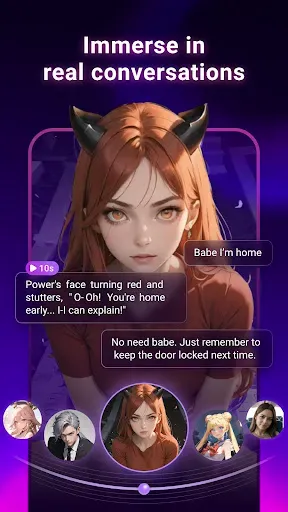 Скриншот 3 — Joyland:Chat with AI Character