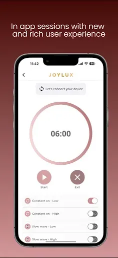 Скриншот 2 — Joylux Menopausal Health App
