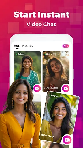 Скриншот 1 — JoyMet: Video Chat Full Of Joy