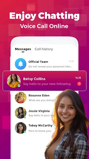 Скриншот 2 — JoyMet: Video Chat Full Of Joy