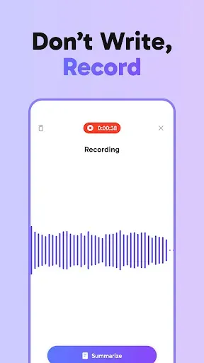 Скриншот 2 — CraftNote – AI Note Taker