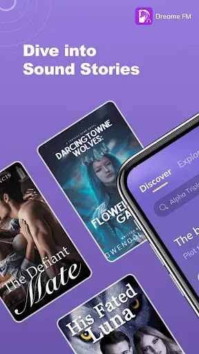 Скриншот 1 — Dreame FM - Audiobooks & Story