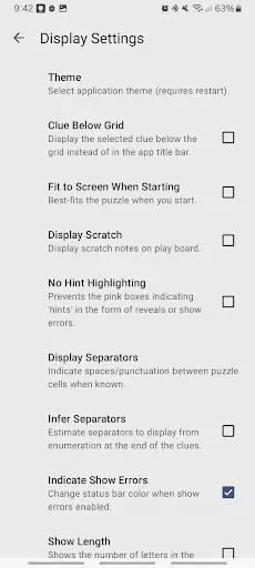 Скриншот 3 — Newspaper Crossword Puzzles
