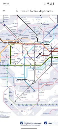 Скриншот 1 — London Tube Live - Underground