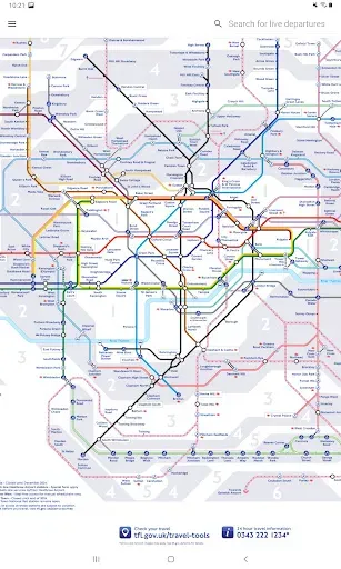 Скриншот 6 — London Tube Live - Underground