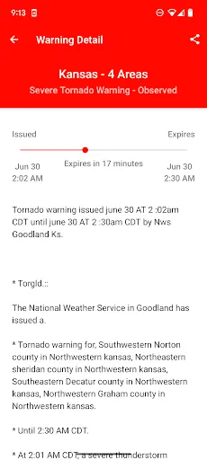 Скриншот 3 — My Hurricane Tracker & Alerts