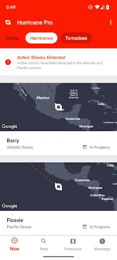 Скриншот 4 — My Hurricane Tracker & Alerts