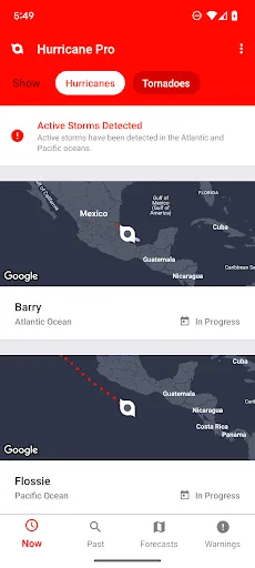 Скриншот 4 — My Hurricane Tracker Pro