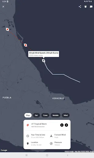 Скриншот 6 — My Hurricane Tracker Pro