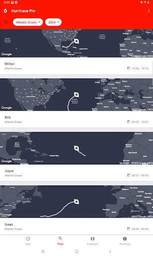 Скриншот 8 — My Hurricane Tracker Pro