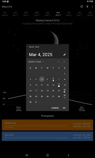 Скриншот 6 — My Moon Phase Pro