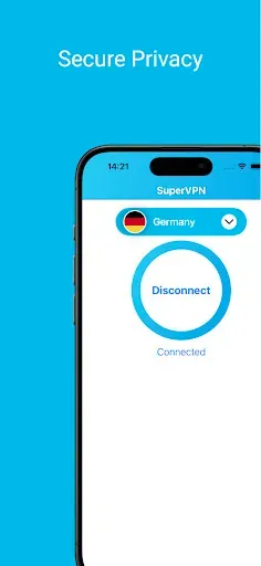 Скриншот 3 — SuperVPN Fast VPN Client