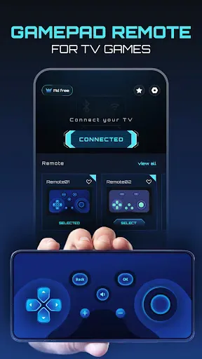 Скриншот 1 — Gamepad Remote For TV Games