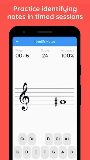 Скриншот 2 — Music Tutor (Sight Reading)